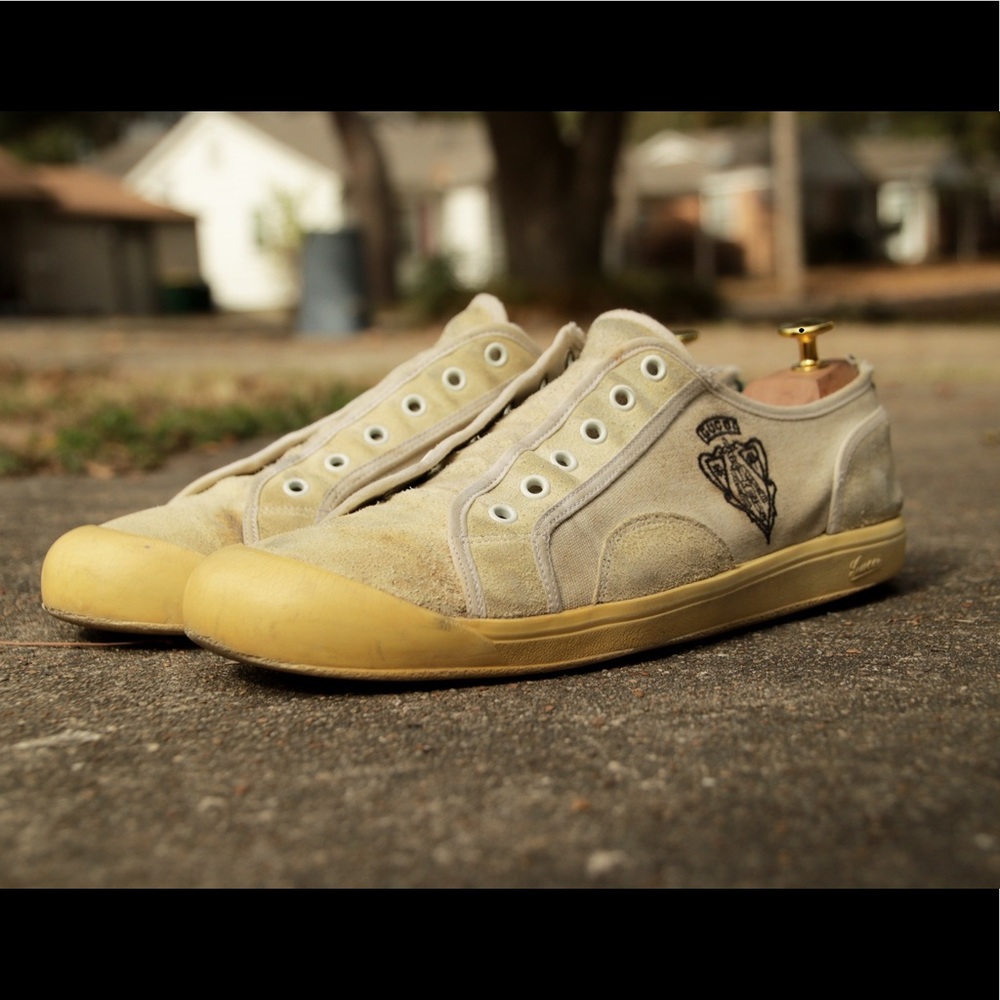 Men’s Size 11.5US Vintage Gucci Sneakers. Tom Ford style.